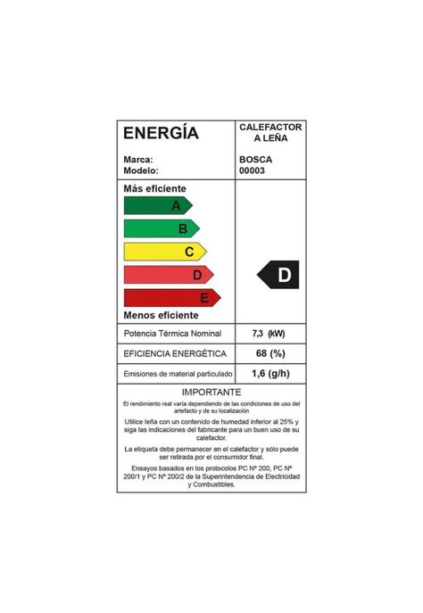 CALEFACTOR A LEÑA BOSCA ECO 350-8