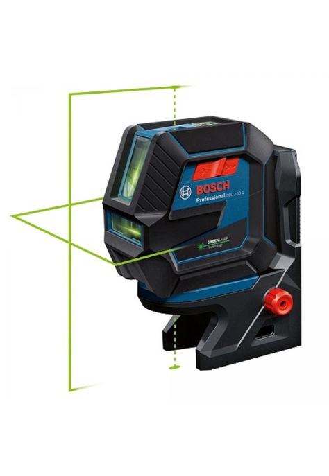 Nivel laser Bosch GCL 2-50G + base RM10 y tripode-0