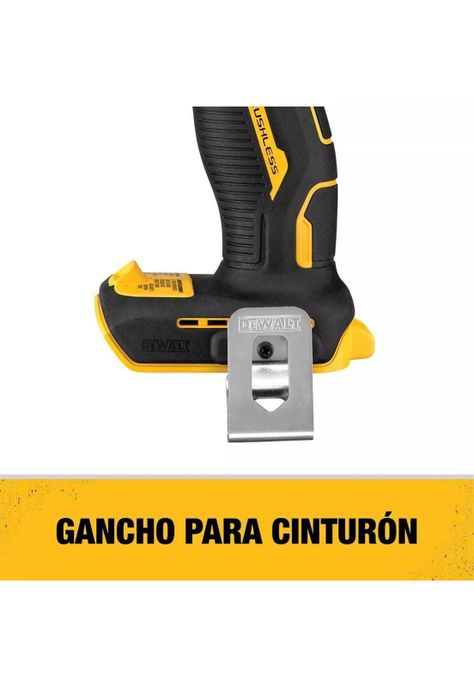 TALADRO ATORNILLADOR DEWALT DCD708D2-B2 ATOMIC 20V 1/2" + 2 BAT. 2.0AH +1 CARG-3