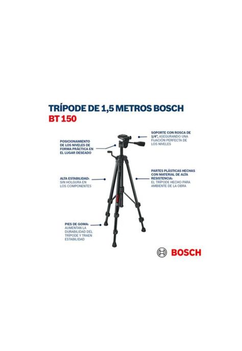 Tripode De Construcción Bosch Bt 150 Professional-2