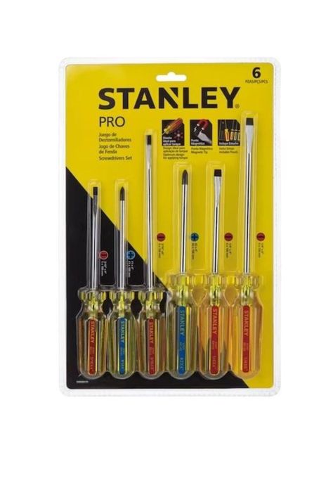 JUEGO 6 DESTORNILLADORES PRO (69170) STANLEY-0