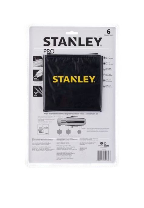 JUEGO 6 DESTORNILLADORES PRO (69170) STANLEY-1
