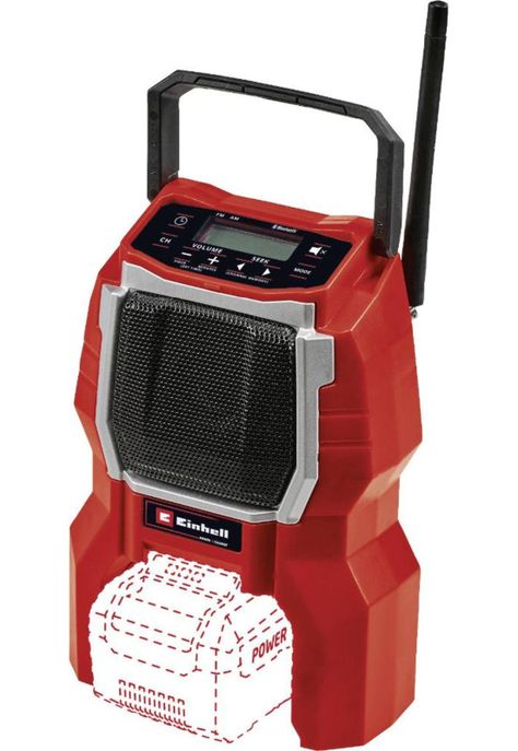 RADIO PARLANTE EINHELL TC-RA 18-LI BT SOLO 18V SIN CARG NI BAT.-0