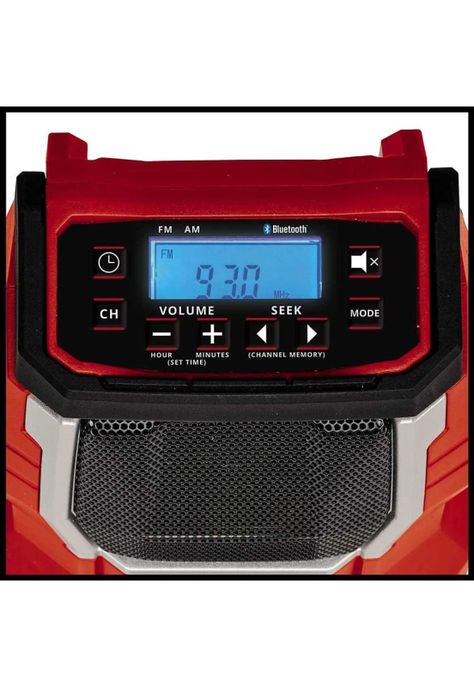 RADIO PARLANTE EINHELL TC-RA 18-LI BT SOLO 18V SIN CARG NI BAT.-1