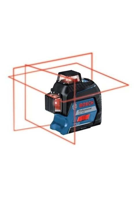 Nivel Láser Bosch Gll 3-80 Professional Rojo-0