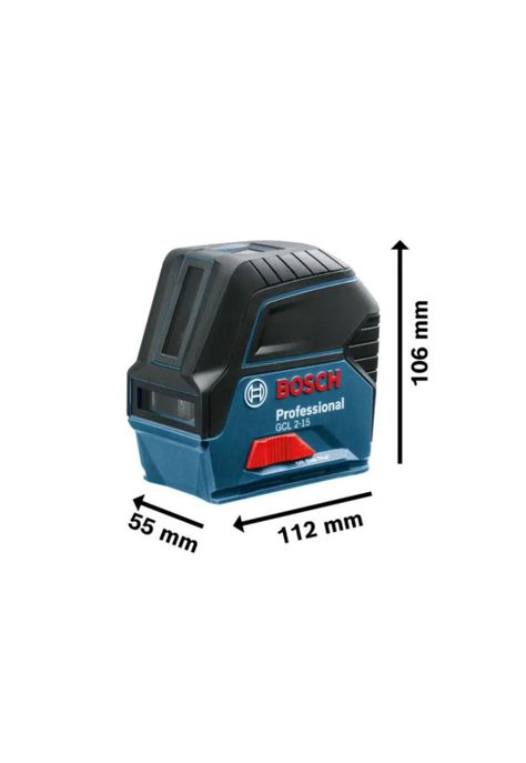 Nivel Láser De Línea Professional Bosch Gcl2-15g (verde)-2
