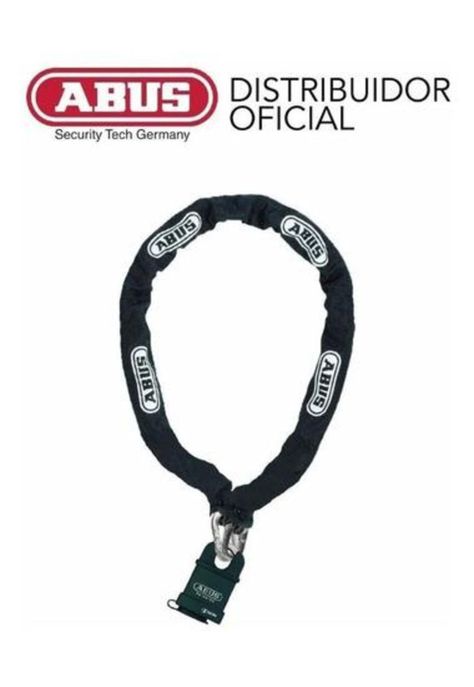 Cadena + Candado Abus Para Rueda De Repuesto Antinapoleon-0