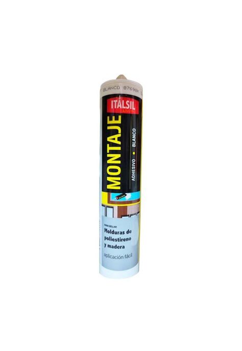 ADHESIVO MONTAJE ITALSIL TUBO 280ML-0