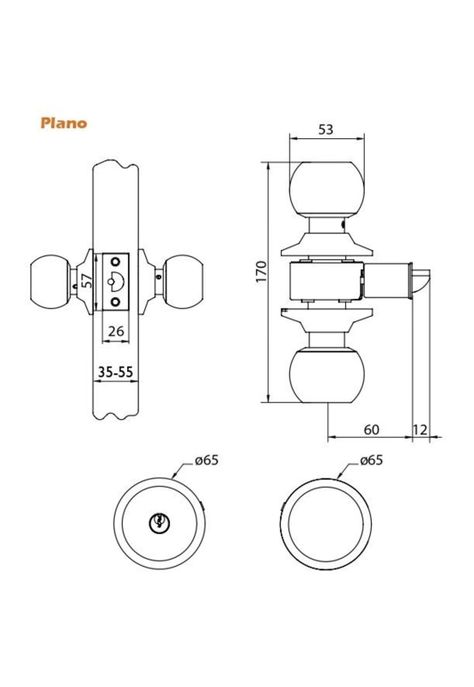 CERRADURA CILINDRICA OISTER 101 BANO INOX CJ-3