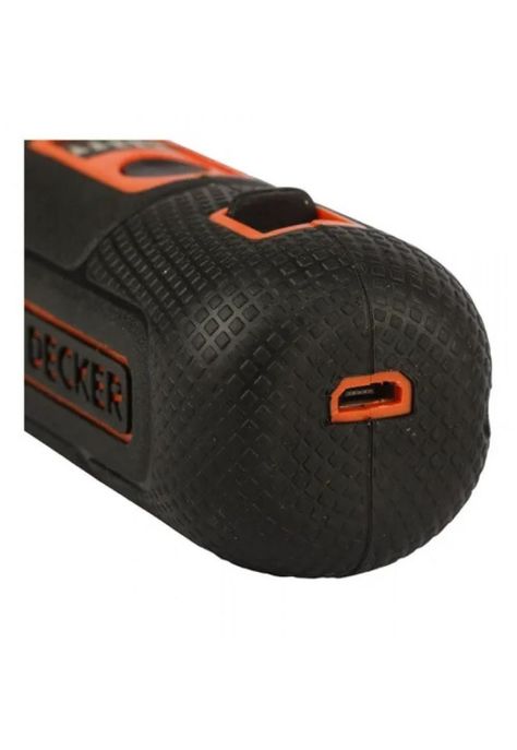 ATORNILLADOR INALÁMBRICO BLACK + DECKER  BD40K4-LA 4V + 4 ACC. +USB-3