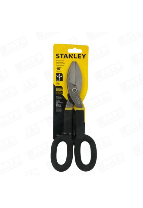 TIJERA HOJALATERO STANLEY MANGO FORRADO 10"(14556)-0