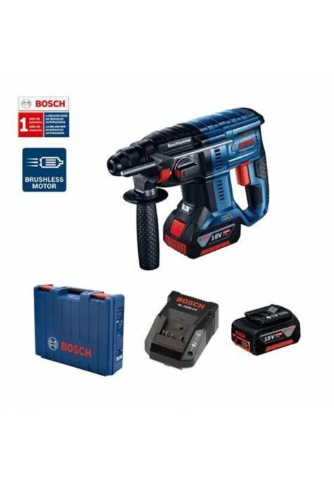 ROTOMARTILLO INALAMBRICO 18V GBH 180LI + 2 BATERIAS + 1 CARGADOR + MALETA BOSCH-1