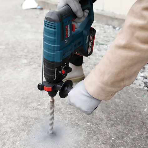 ROTOMARTILLO INALAMBRICO 18V GBH 180LI + 2 BATERIAS + 1 CARGADOR + MALETA BOSCH-4