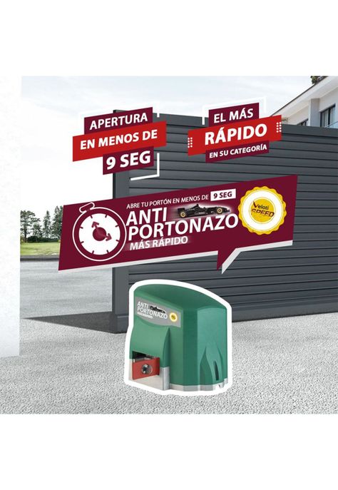 Motor Para Portón Eléctrico Veloti Speet 700 AntiPortonazo-3