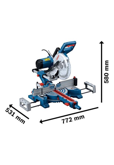 INGLETEADORA TELESCOPICA BOSCH GCM 254 PROF 1800W-5