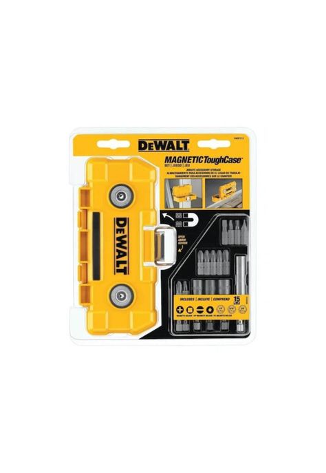 SET DEWALT DWMTC15 CAJA MAGNETICA+15 ACC (PUNTAS)-0