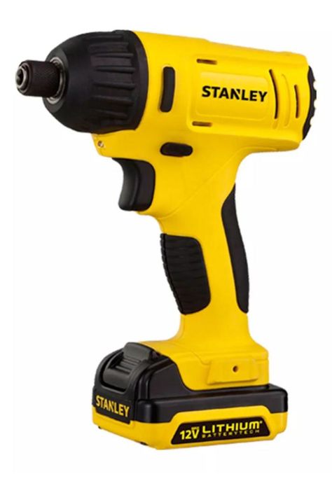 KIT 12V STANLEY SCHI121S2-B2 TALADRO 10MM+LLAVE IMPACTO +1B+C+BOLSO-1