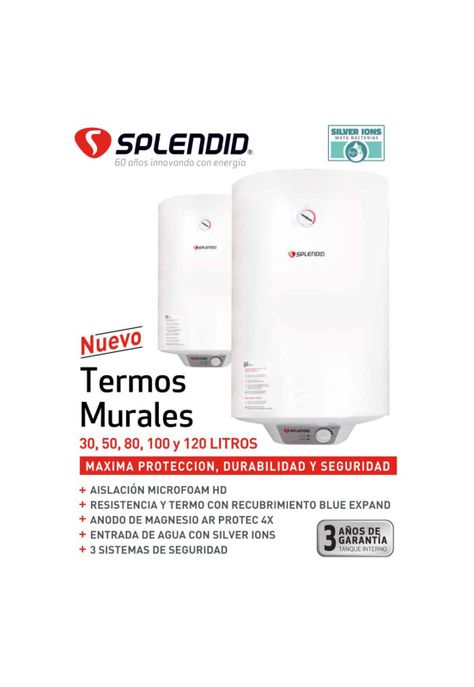 TERMO ELECTRICO COLGAR SPLENDID 120 LTS.-4