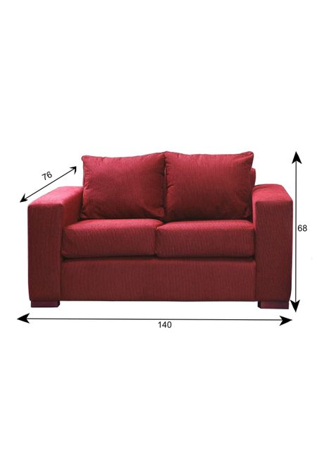 Sofa Cedric 2 cuerpos Berry-1