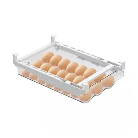 Soporte Bandeja Para Huevos Nevera Organizador Cajon-0