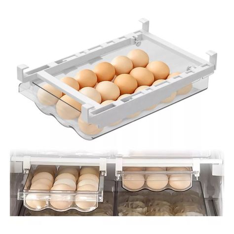 Soporte Bandeja Para Huevos Nevera Organizador Cajon-3