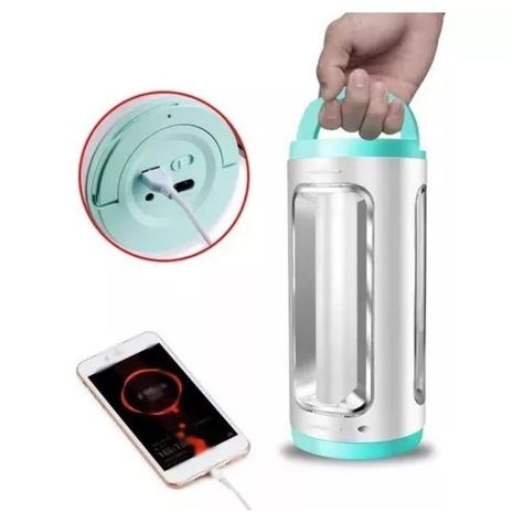 Linterna Led Camping Campamento Recargable 3 Tubos-1