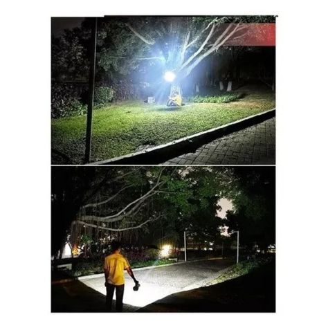 Linterna Led Camping Campamento Recargable 3 Tubos-2
