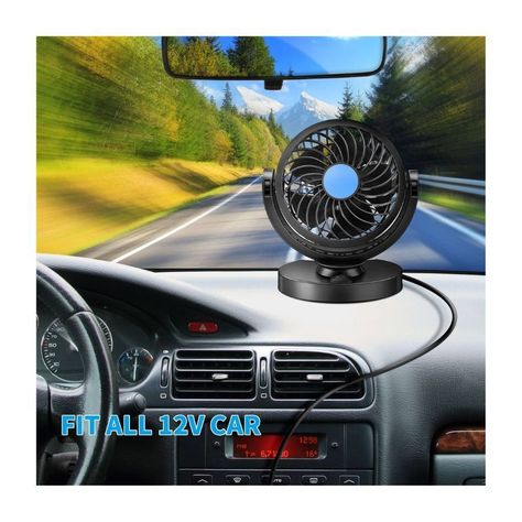 Mini Ventilador para Auto 12v 360 grados-1