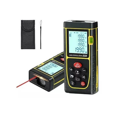 Medidor De Distancia Laser 80 Metros Ultrasónico Volumen-3