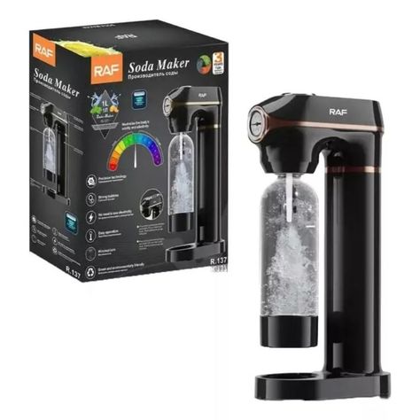 Máquina Para Gasificar Agua Máquina De Soda Bebidas Raf R137-2