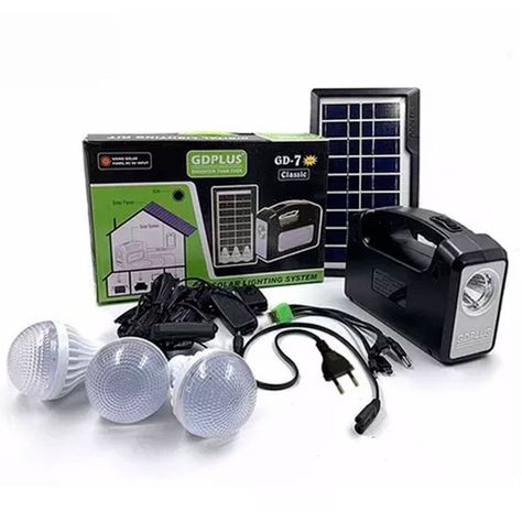 Kit Ampolletas Solar Emergencia Camping 220v-2