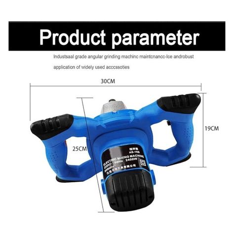 Mezclador De Cemento Pintura Irm 1200w Agitado-1