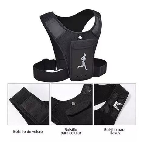 Chaleco Deportivo Para Correr Caminar Trotar Ciclismo-3