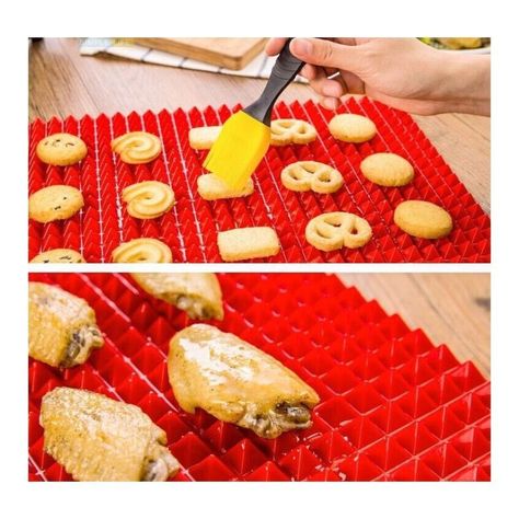 Tapete De Silicona Reductor De Grasa Alimentos Horno Cocina-3