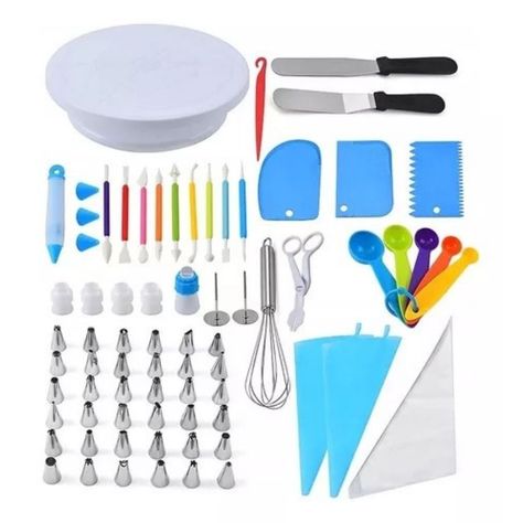 Set 66 Piezas Reposteria Plato Giratorio Kit -3