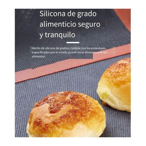 Alfombrilla Tapete De Silicón Microperforados Hornear Cocina-4