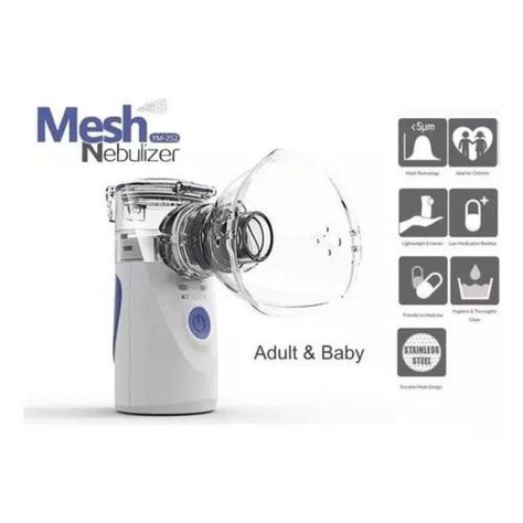 Nebulizador Portátil Terapia Niños Y Adultos Usb-2