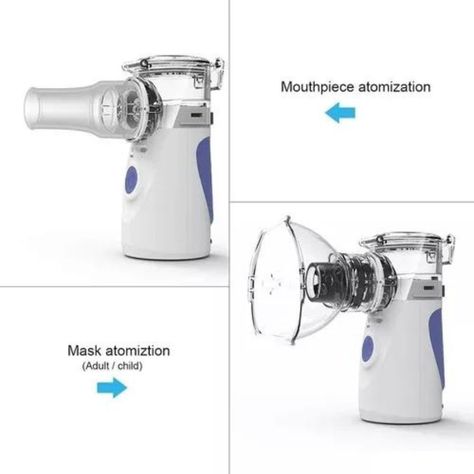 Nebulizador Portátil Terapia Niños Y Adultos Usb-4