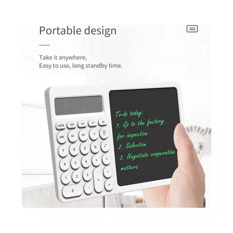 Calculadora Tablero De Escritorio Con Pantalla Lcd Escritura-2
