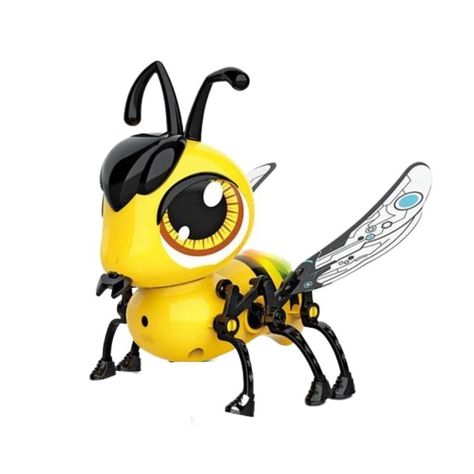Robot Abeja Camina Con Sonido Y Luz Para Niños-0