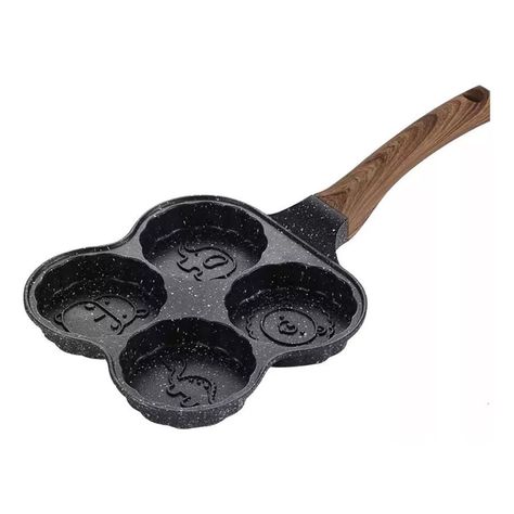 Sarten 4 Agujeros Para Huevos Panquecas Antiadherente-0