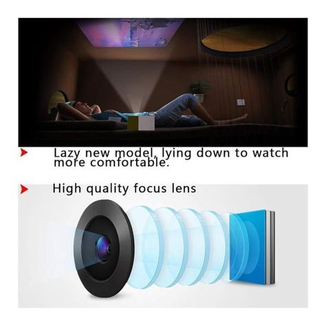Mini Proyector Led Lcd Reproductor Multimedia Doméstico-1