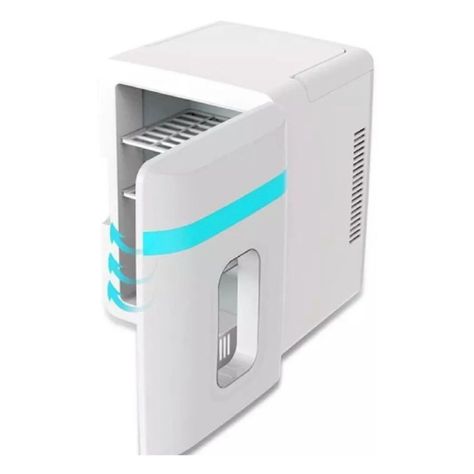 Mini Nevera Refrigerador Skincare Cooler 12 Litros Blanca Casa Auto-2
