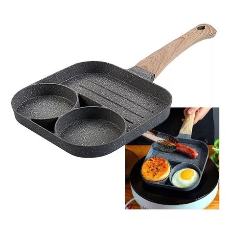 Sarten Manual Multiuso para Huevos Hamburguesa -3