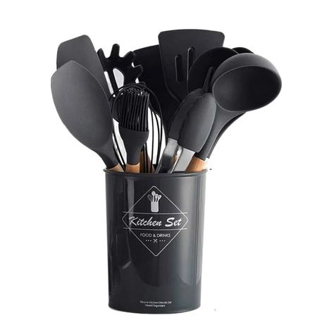 Set Cocina 12 Pcs Silicona Antiadherentes Gastronomicos-0