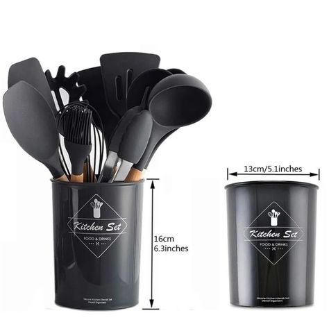 Set Cocina 12 Pcs Silicona Antiadherentes Gastronomicos-6