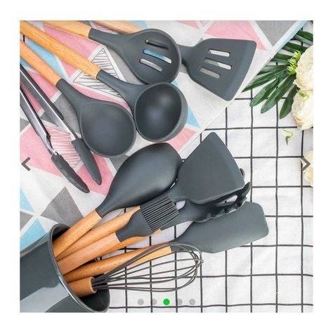 Set Cocina 12 Pcs Silicona Antiadherentes Gastronomicos-1