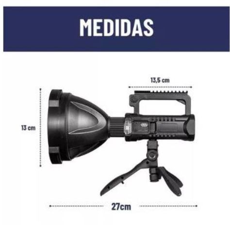 Linterna Led Foco Largo Alcance P50-5