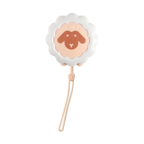 Mini Calentador De Manos Forma Oveja Usb Portátil 4 Velocidades Rosa-0
