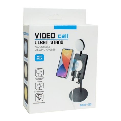 Soporte para Celular con Lampara-1